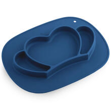 Silicone Feeding Plate for Children Crown Ricokids