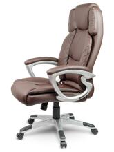 Sofotel EG-227 Brown Leather Office Chair