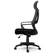 Office chair with micro mesh Prague - gray