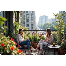 Sofotel SO-980 Tekstila Dārza Krēslu Komplekts 2 Gab.