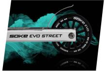 SOKE EVO Street Silver Stunt Scooter
