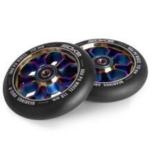 Scooter Wheels 110 mm rainbow 2 pcs