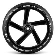 City scooter wheels 200 mm black 2 pcs