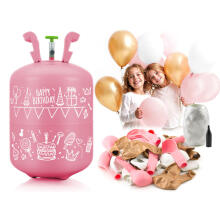 Баллон с гелием 0,20 м3 с шарами и лентой Ricokids