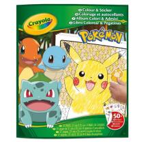 CRAYOLA POKEMON Color & Sticker Activity Set