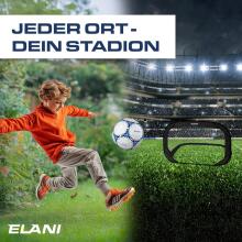 Elani Football Goal Art.271989 Black florbola/futbola vārti