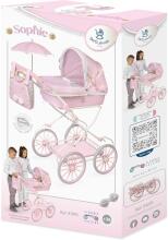 DeCuevas Toys Sophie Art.81075 Leļļu rati ar kulbiņu un somu