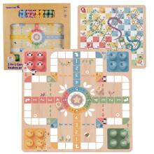 TOOKY TOY Board Games Logical 2in1 Ludo Chinese + Free the Animals