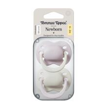 TOMMEE TIPPEE māneklītis silikona CLOSER TO NATURE 0-2 m., 2 gab., 433660