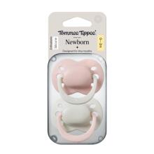 TOMMEE TIPPEE māneklītis silikona CLOSER TO NATURE 0-2 m., 2 gab., 433660