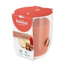 Candle aroma. glass gl. True Scents &Oslash;80x73mm apple cinnamon