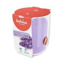 Svece arom. stikla gl. True Scents &Oslash;80x73mm lavender 