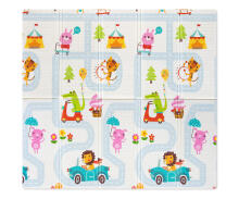 MILLY MALLY Folding Foam Mat Play Street T1cm