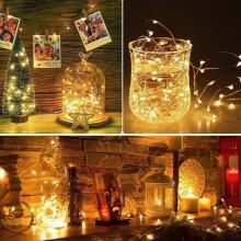 Home Company USB Fairy Light String Art.273036 Рождественская гирлянда из светодиодов с питанием от USB, теплый белый свет, 30 метра, 300 светодиодов.