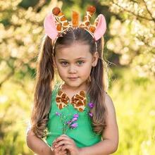Home Company Giraffe Ear Art.273045  Карнавальный костюм  - жирафа уши,1 шт