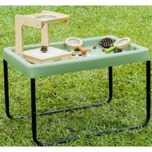 MASTERKIDZ Rectangular Sand and Water Play Table with Adjustable Height