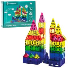 Magnetic Building Set 120 Pieces Springos KG0049