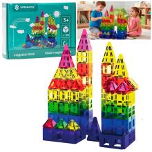 Magnetic Building Set 120 Pieces Springos KG0049