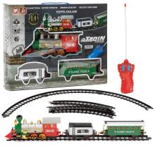 Electric Toy Steam Train with Cars Springos KG0052