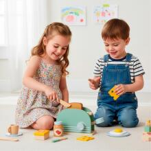 Children’s Wooden Toy Toaster / Sandwich Maker Springos KG0054