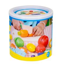 Wooden Fruit & Vegetable Cutting Play Set Springos KG0058