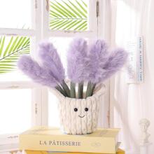 Apricot Lamb Lavender Flower Basket Flower Plush Toys for Children, Soft Cute Cuddly Toy for Baby Girls and Boys, Fluffy Lavender Purple 26 cm