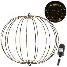 LED gaismas bumba 112 LED silti baltā Springos CL1235
