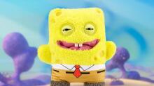 Fuggler x SpongeBob SquarePants (SpongeBob) – Funny Ugly Monster Plush Toy with Human-Like Teeth