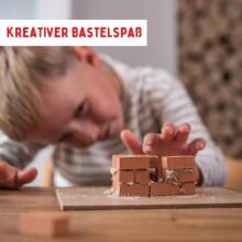Teifoc Brick Tots Art.1530  Koka konstruktors-ķeģeļi Mājiņa, 100 detaļas