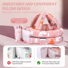 Home Company Kids Head Protection Art.273888 Pink Komplekts:Mazuļu aizsargcepurīte+ceļu aizsargi ar ABS+zeķes