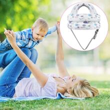 Home Company Kids Head Protection Art.273889 Grey Komplekts:Mazuļu aizsargcepurīte+ceļu aizsargi ar ABS