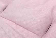 Bebe Basic Winter Footmuff Polar Fleece Art.273981 Pink Детский зимний конверт в коляску/автокресло