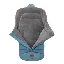 Bebe Basic Winter Footmuff Polar Fleece Art.273983 Light Blue