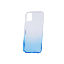 Fusion Gradient case силиконовый чехол для Apple iPhone 13 Pro прозрачно - синий