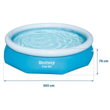 Bestway 57266 Inflatable Pool 305 x 76 cm