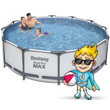 Bestway 56418 366 x 100 cm Frame Pool 17 in 1