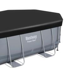 Bestway 56448 488 x 305 x 107 cm Frame Pool 18 in 1 + Bubble Machine FREE