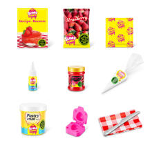 SLIME MART комплект для изготовления слайма Shopping Bag Strawberry Cheescake