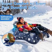 Kids World Snow Sleds/Tube Art.274259  Inflatable Snow Tubes for Sledding with Sturdy Handles