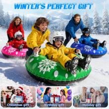 Kids World Snow Sleds/Tube Art.274260  Inflatable Snow Tubes for Sledding with Sturdy Handles