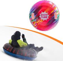 Kids World Snow Sleds/Tube Art.274260  Inflatable Snow Tubes for Sledding with Sturdy Handles