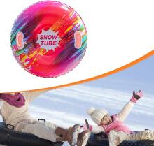 Kids World Snow Sleds/Tube Art.274261  Inflatable Snow Tubes for Sledding with Sturdy Handles