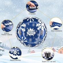 Kids World Snow Sleds/Tube Art.274262  Inflatable Snow Tubes for Sledding with Sturdy Handles