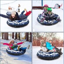 Kids World Snow Sleds/Tube Art.274262  Inflatable Snow Tubes for Sledding with Sturdy Handles