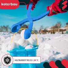 Kids World Snow Play Set Art.274265 Komplekts:Klasisks mazs sniega paliktnis kalniņam ar rokturi  (slidināšanās paliknis)/Sniega lāpsta bērniem ar koka rokturi / Sniega bumbiņu mašīna
