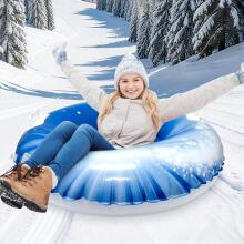 Kids World Snow Sleds/Tube Art.274268  Inflatable Snow Tubes for Sledding with Sturdy Handles