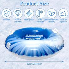 Kids World Snow Sleds/Tube Art.274268  Inflatable Snow Tubes for Sledding with Sturdy Handles
