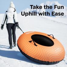 Kids World Snowtube XXL Art.274270 Izturīgas piepūšamas sniega caurules  ar izturīgiem rokturiem ar pārvalku 122cm