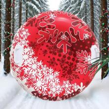 Kids World Snow Sleds/Tube Art.274274 Inflatable Snow Tubes for Sledding with Sturdy Handles