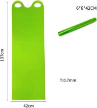 Kids World Snow Slider Art.274300 Green Flexible snow mat 137x42